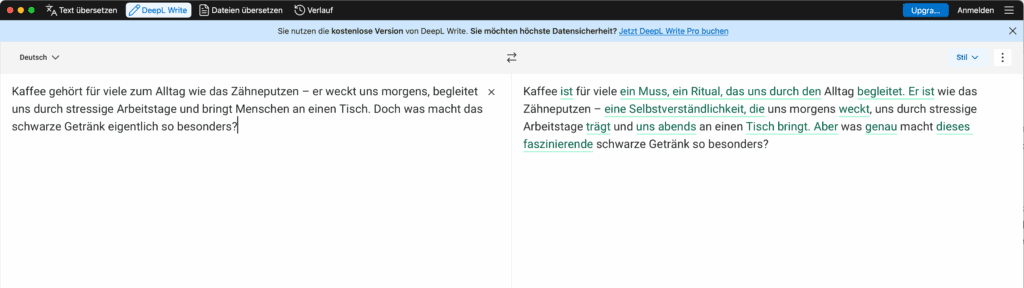 Das beste KI-Tool für Übersetzungen