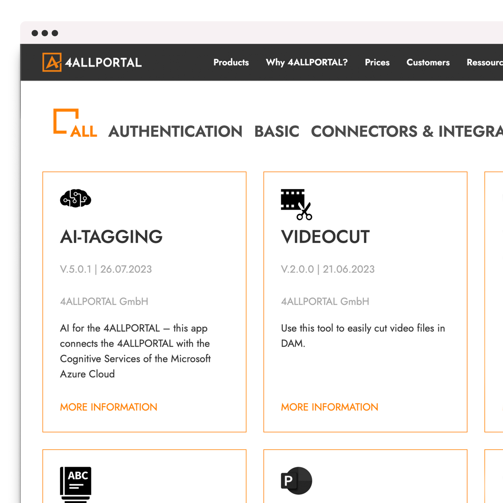 Learn more about 4ALLPORTAL Apps