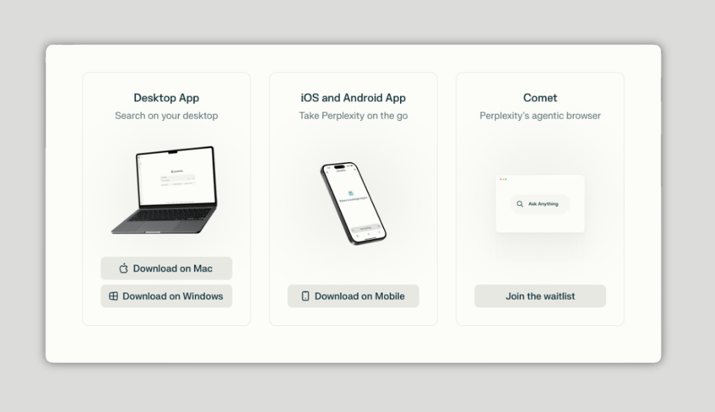 Options of installation