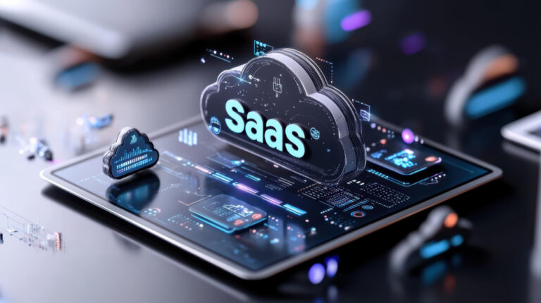 SaaS - Software as a Service bietet ein Bereitstellungsmodell für Software inklusive Cloud Hosting