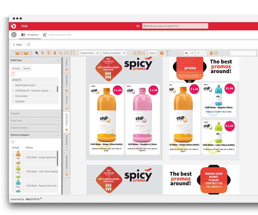 Web-to-Print with DAM