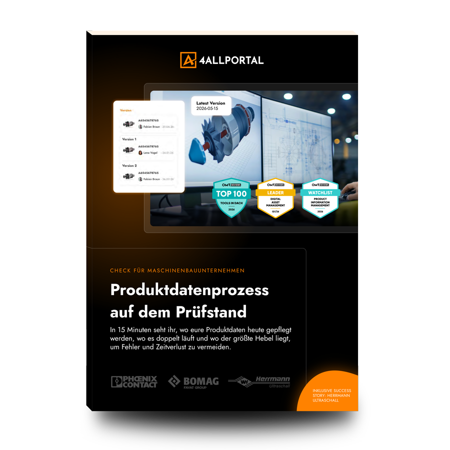 Produktdatenprozess auf dem Prüfstand